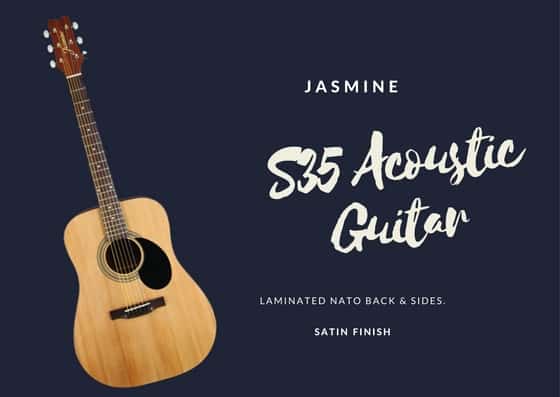Jasmine S35 guitar review | best acoustic guitar under 500