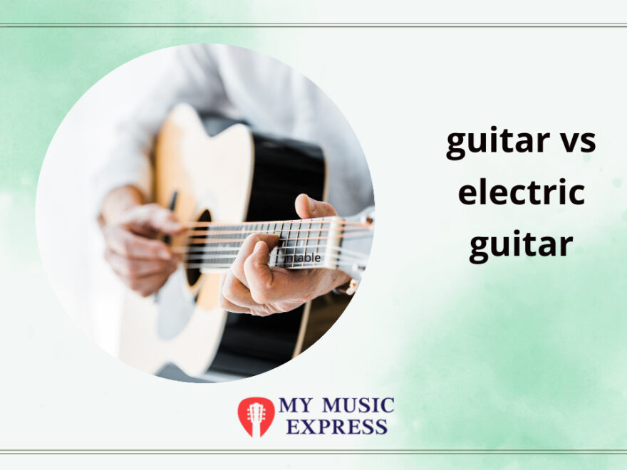 guitar vs electric guitar