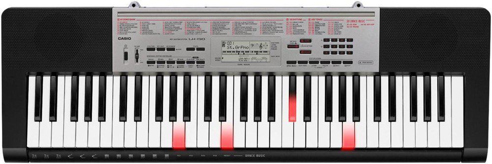 Best Weighted Keyboard - Casio LK-190 61-Key Lighted Portable Keyboard