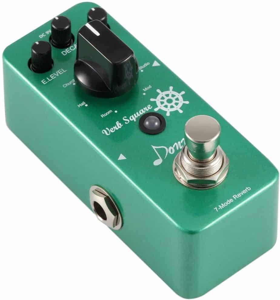 Digital Reverb Guitar Effect Pedal Verb Square 7 Modes by Donner