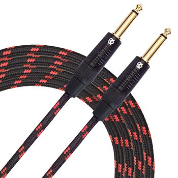 best guitar cables - KLIQ's Guitar Instrument Cable 10 ft