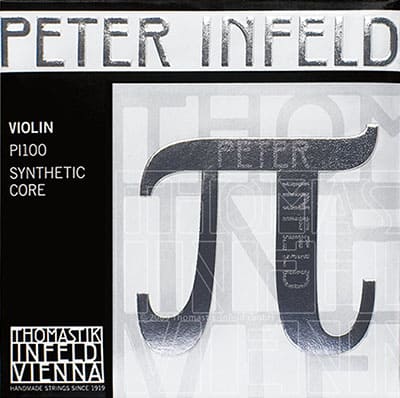 Thomastik Peter Infeld's 4/4 violin strings set with platinum E