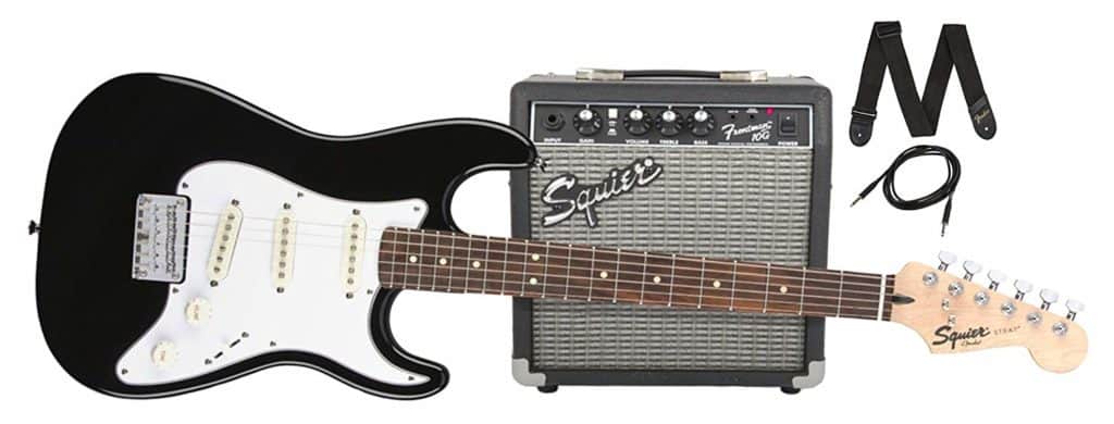 Squier by Fender Stratocaster Short Scale Beginner Electric Guitar