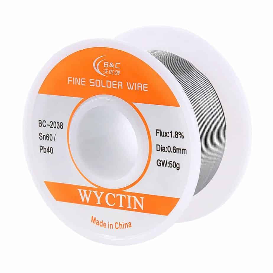  WYCTIN 60-40 Tin Lead Rosin Core Solder wire