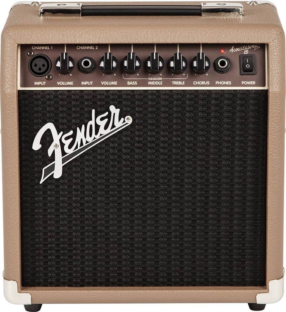  Fender 15 Watt Acoustic Guitar Amplifier
