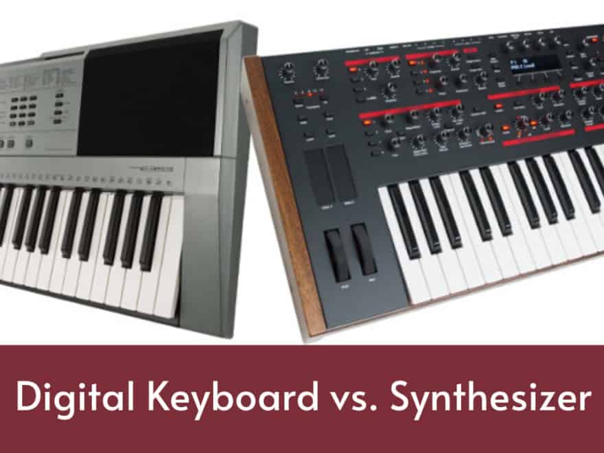 Digital Keyboard vs. Synthesizer