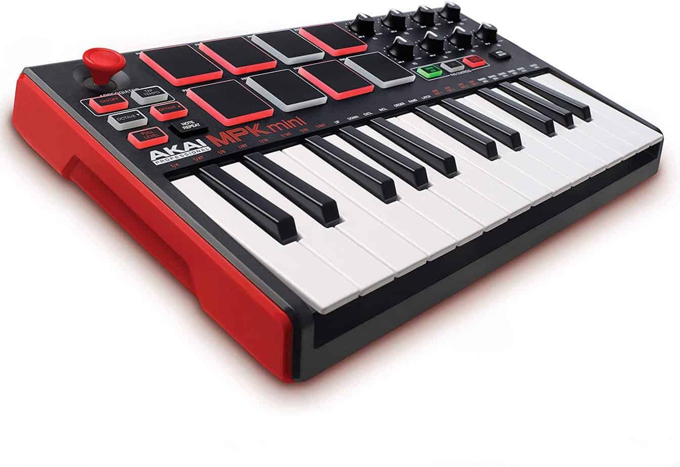  Akai Professional MPK Mini MK11 25 MIDI Keyboard - best cheap midi keyboards