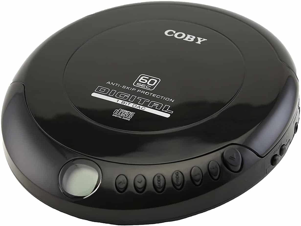 Coby’s Portable CD Player For Seniors