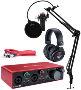 Focusrite Scarlett 2i2 Studio 3rd Gen USB Audio Interface