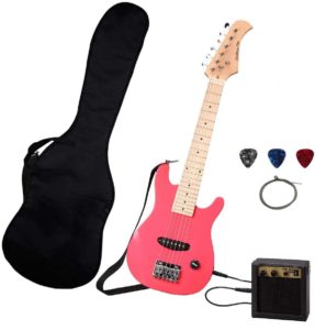 Pink Electric Guitar Pack for Kids