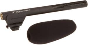 Sennheiser MKE600Pro Audio Wireless Microphone System, Black
