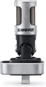 Shure MV88 Portable iOS Microphone for iPhone iPad iPod