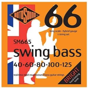 Swing Bass String set made of Stainless Steel from Rotosound
