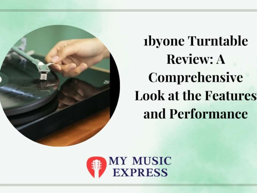 1byone Turntable Review
