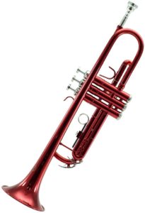 Sky Band Approved Wine Red Lacquer Brass Bb Trumpet