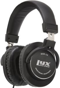 LyxPro HAS-10 Closed Back Over Ear Professional Studio Monitor and Mixing Headphones