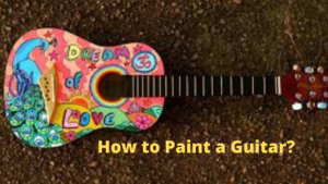 how to paint a guitar